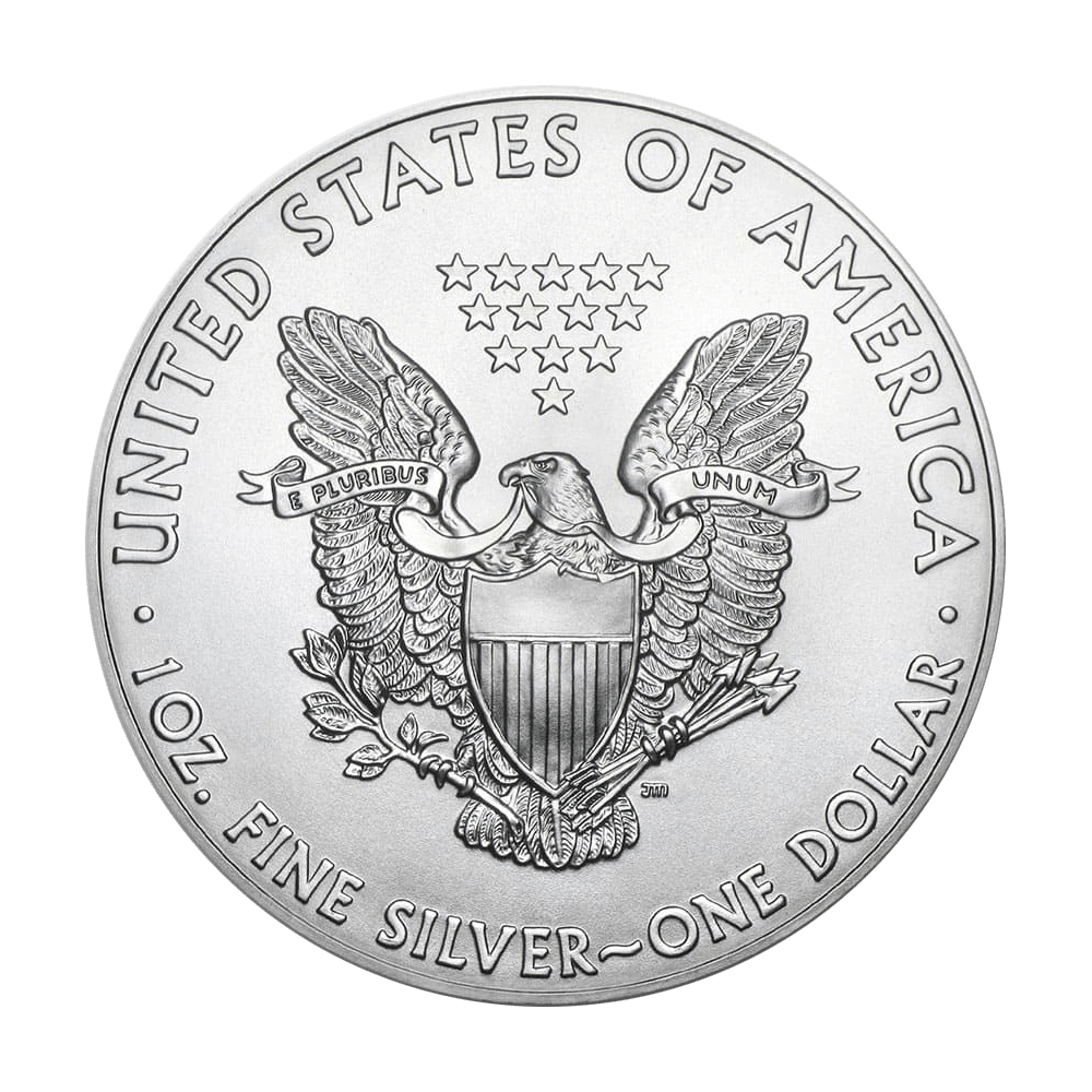 Zilveren American Eagle 1 OZ divers jaar