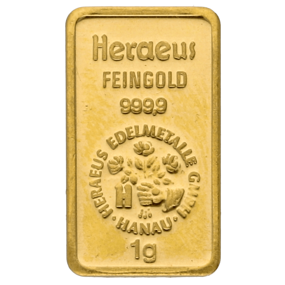 Goudbaar 1 gram diverse producenten